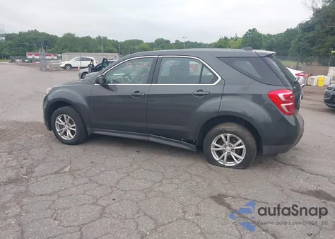 2017 Chevrolet Equinox Ls из США, поврежденный, VIN 2GNFLEEK1H6263973